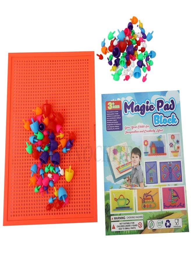 SHREE TECHNESH® Puzzle Peg Board Creative Jigsaw Puzzle - Image 3